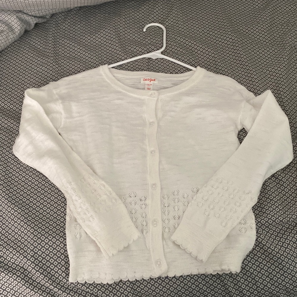 Girls Button down sweater